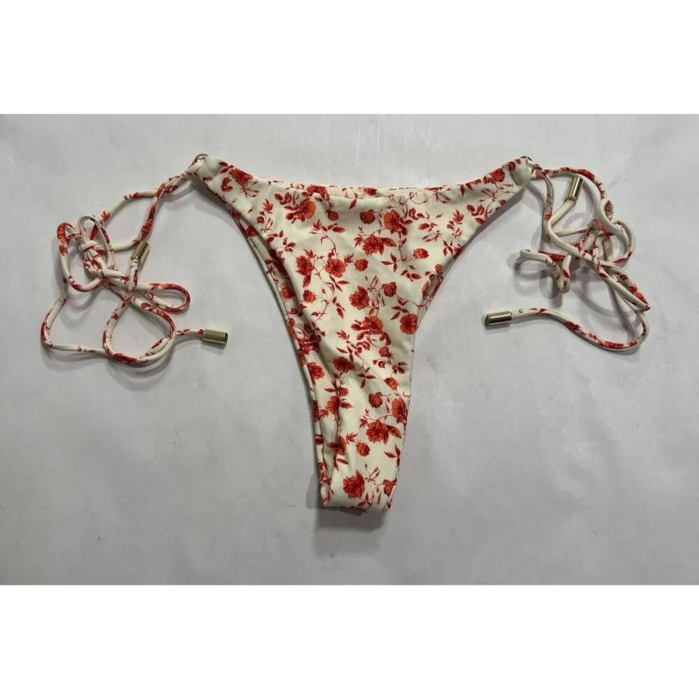MONDAY Swimwear Hanalei Bikini Bottom in Sunrise Floral